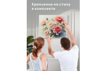 Пионы и бутоны на подрамнике (Фото 2)